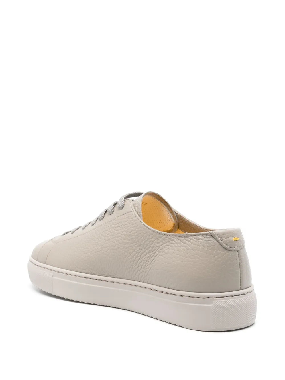 Doucal'S Lace-Up Leather Sneakers
