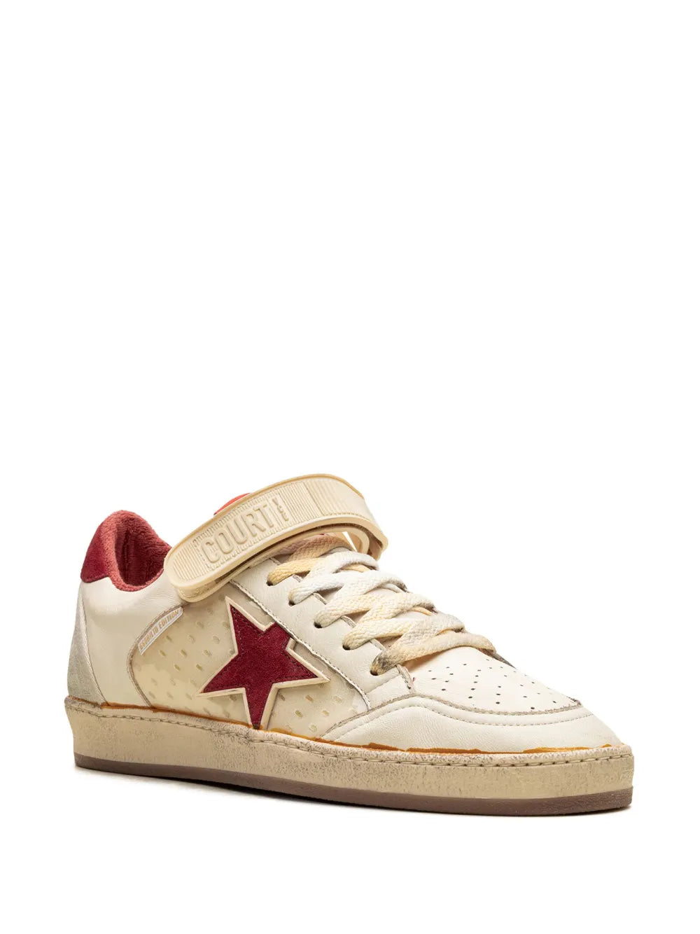 Golden Goose Ball Star White/Ice/Red Sneakers
