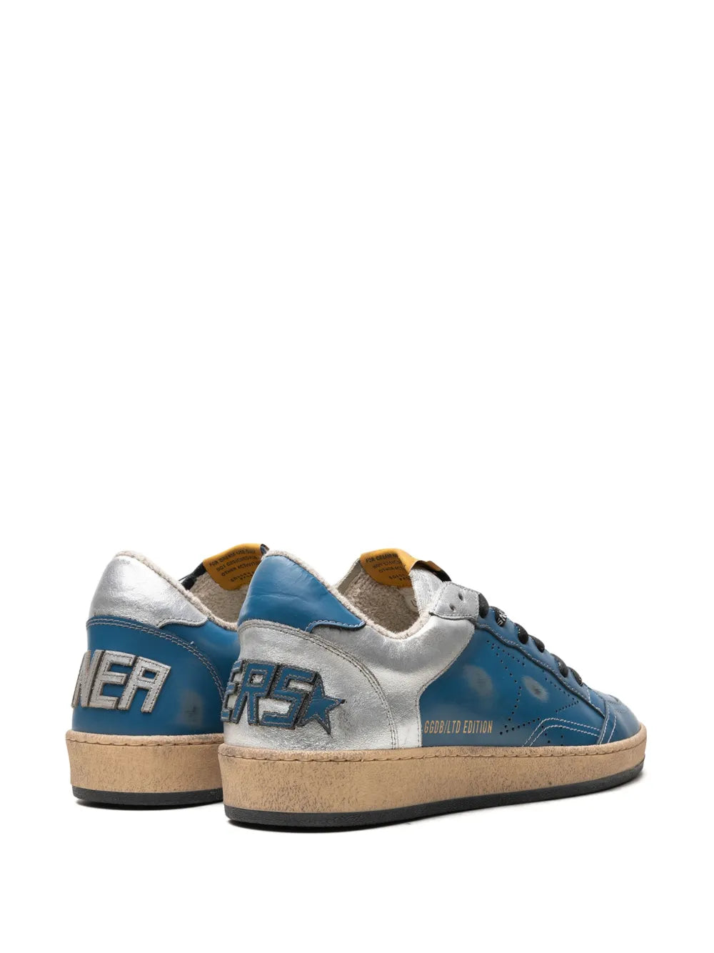 Golden Goose Ball Star Blue/Ivory Sneakers