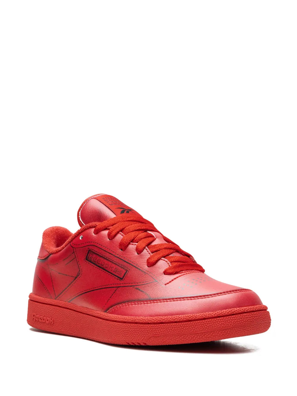 Reebok X Maison Margiela Club C Vector Red Sneakers