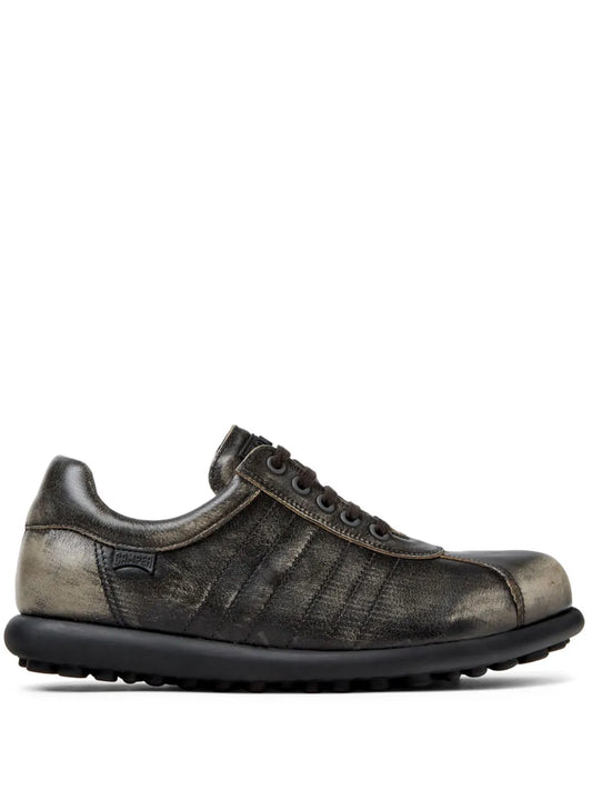 Camper Pelotas Ariel Distressed Leather Sneakers
