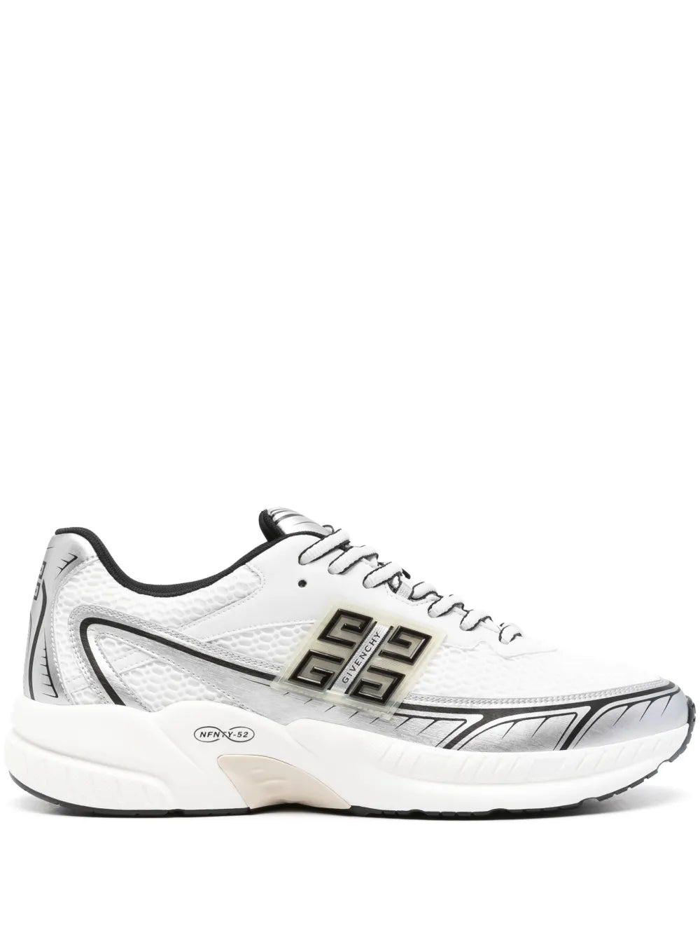 Givenchy Nfnty-52 Leather Sneakers