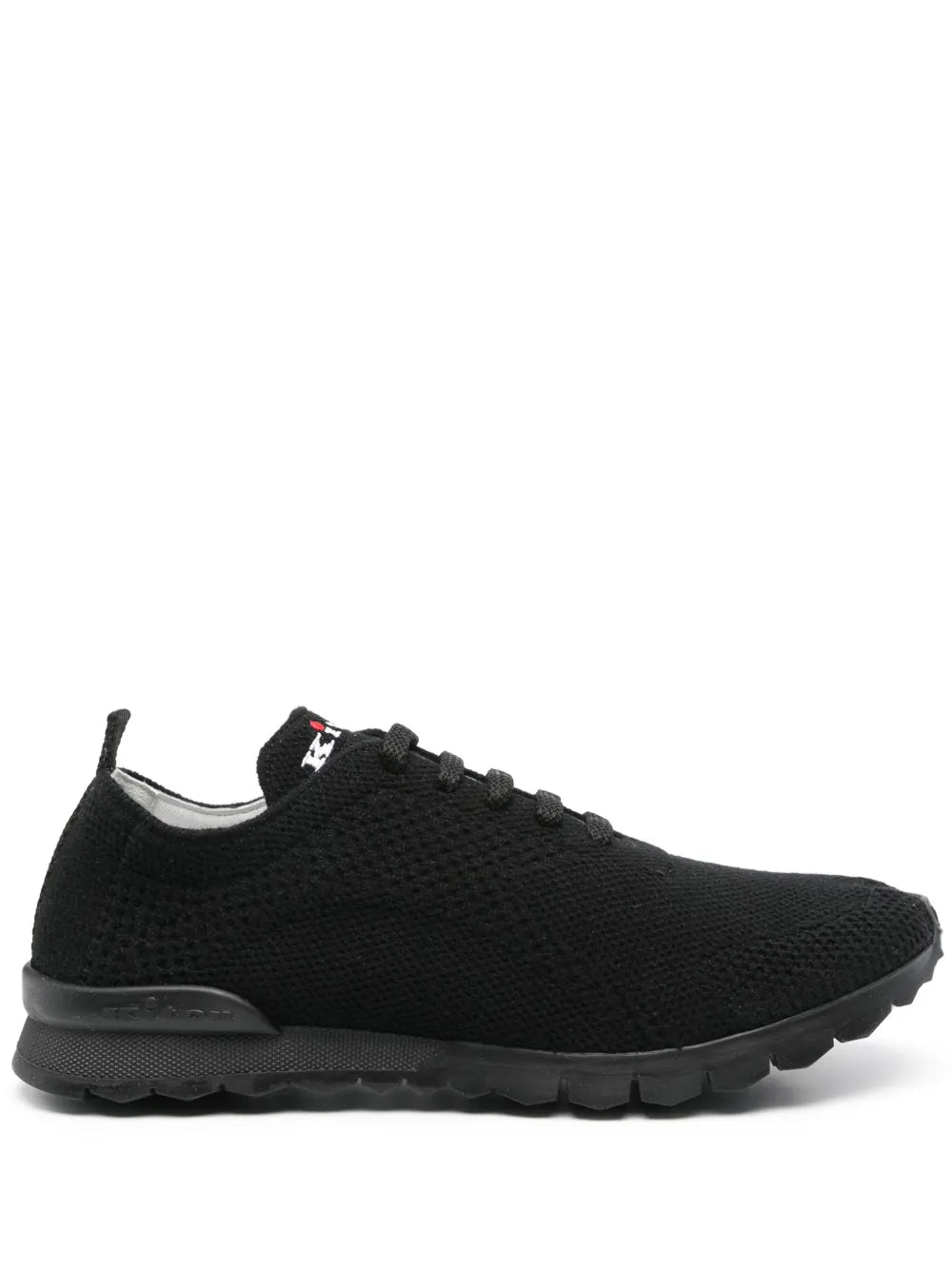 Kiton Knitted Lace-Up Sneakers