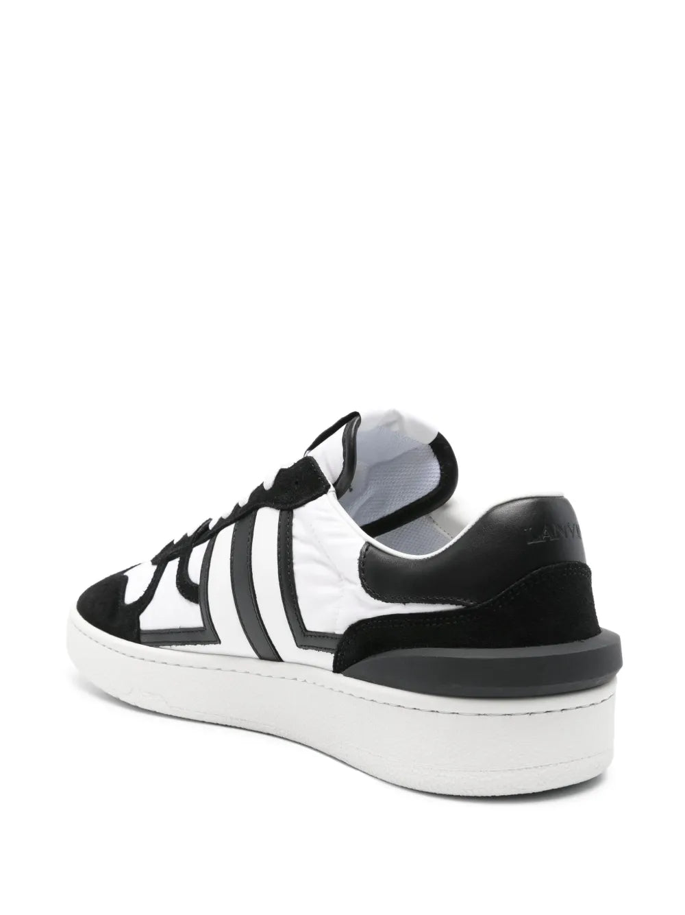 Lanvin Panelled Lace-Up Sneakers