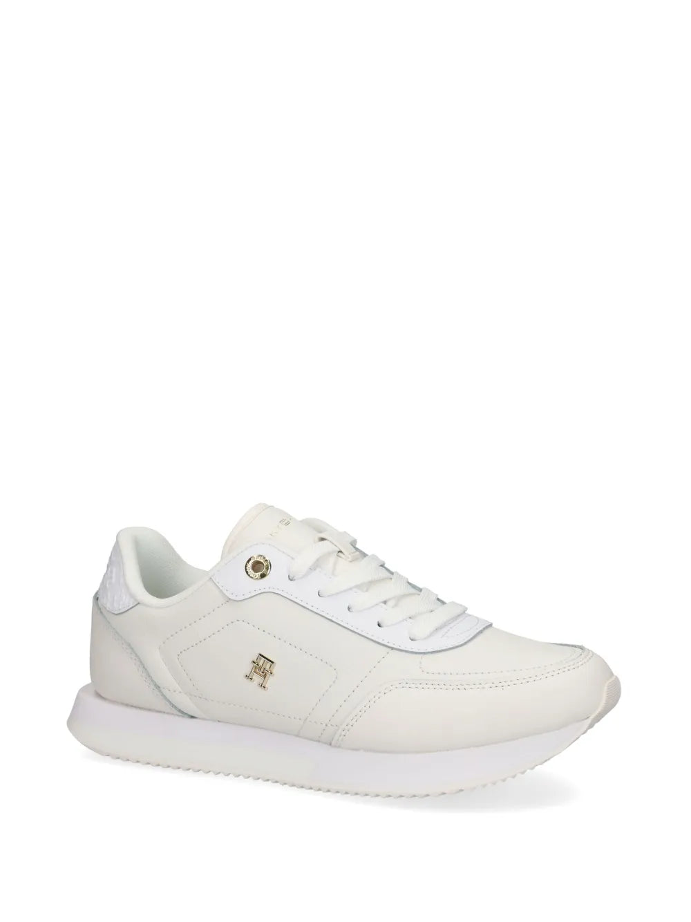 Tommy Hilfiger Logo-Plaque Leather