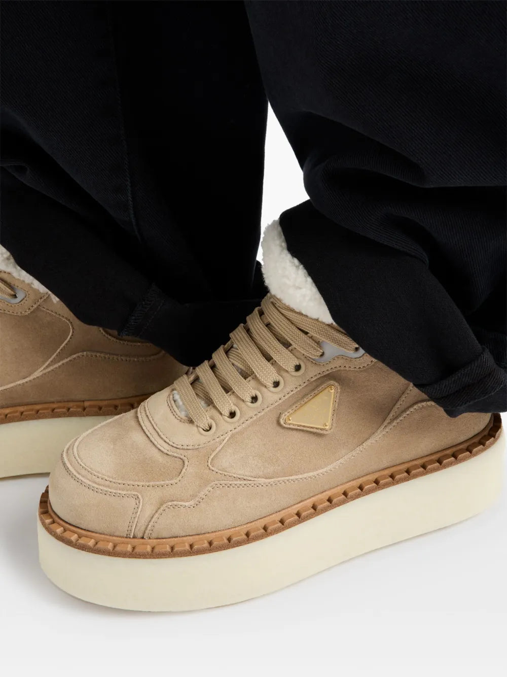 Prada Suede Mid-Top