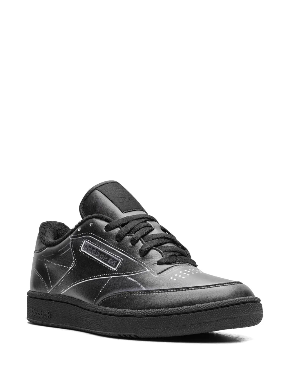 Reebok X Maison Margiela  Club C Black Sneakers