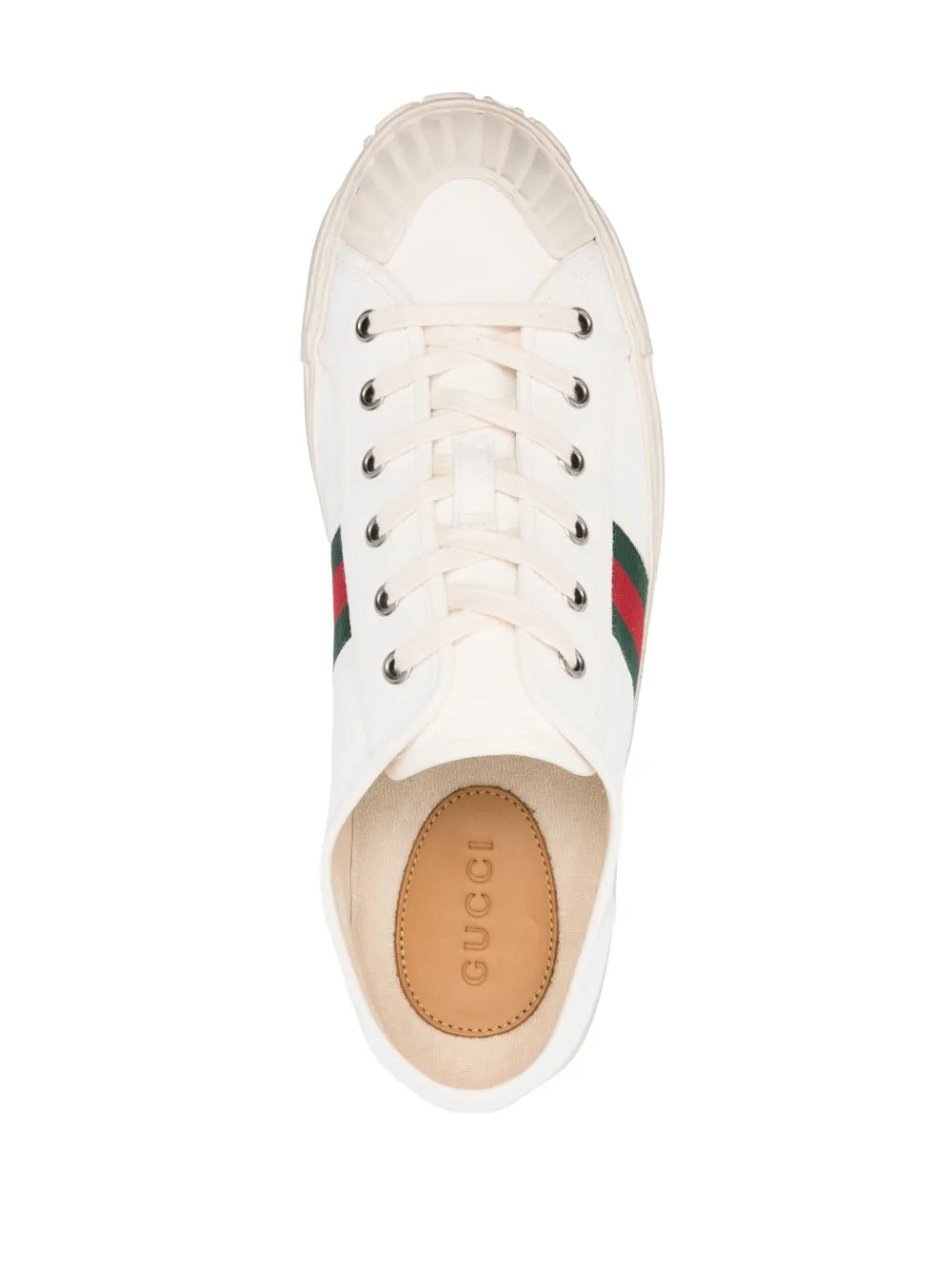 Gucci Web-Trim Sneakers