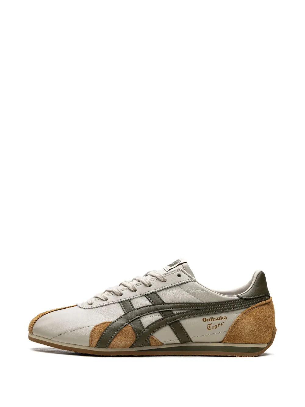 Onitsuka Tiger Runspark Beige Olive Green Mustard Yellow Sneakers