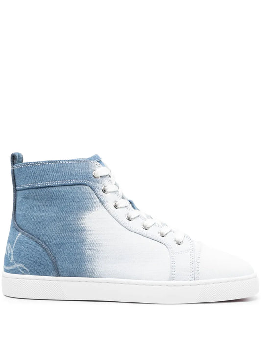 Christian Louboutin Fun Louis High-Top Sneakers
