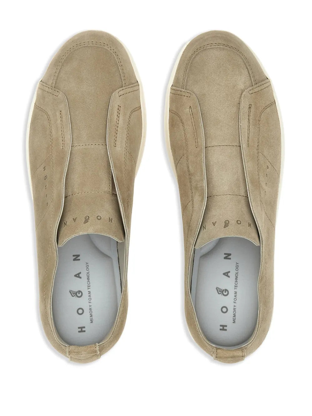 Hogan Logo Slip On Sneakers