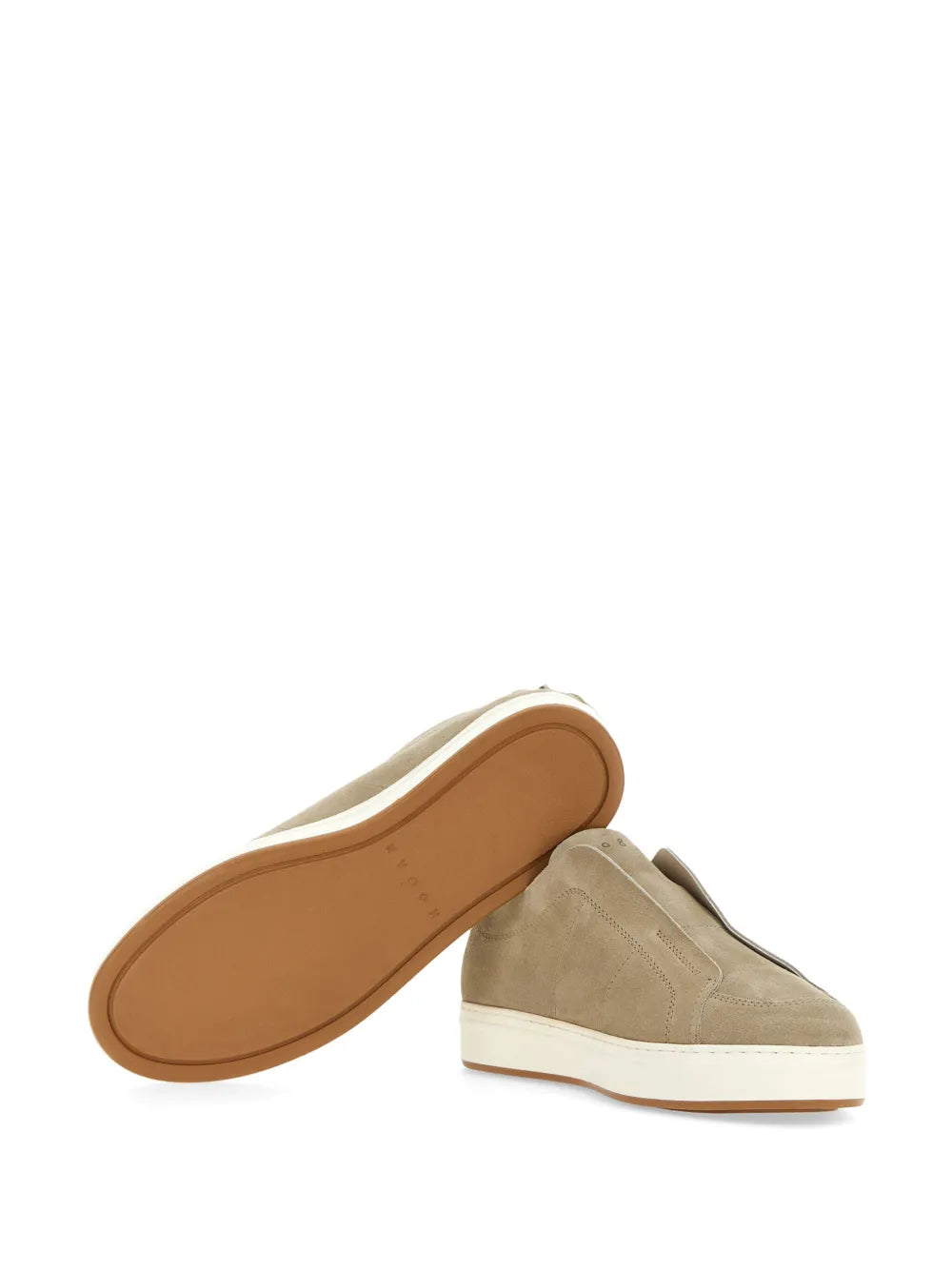 Hogan Logo Slip On Sneakers