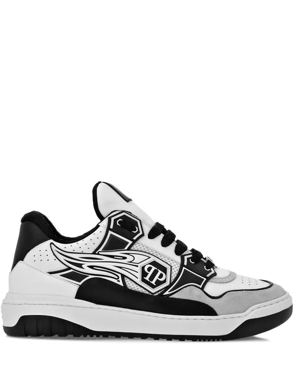 Philipp Plein Hexagon Rhinestone-Embellished Sneakers