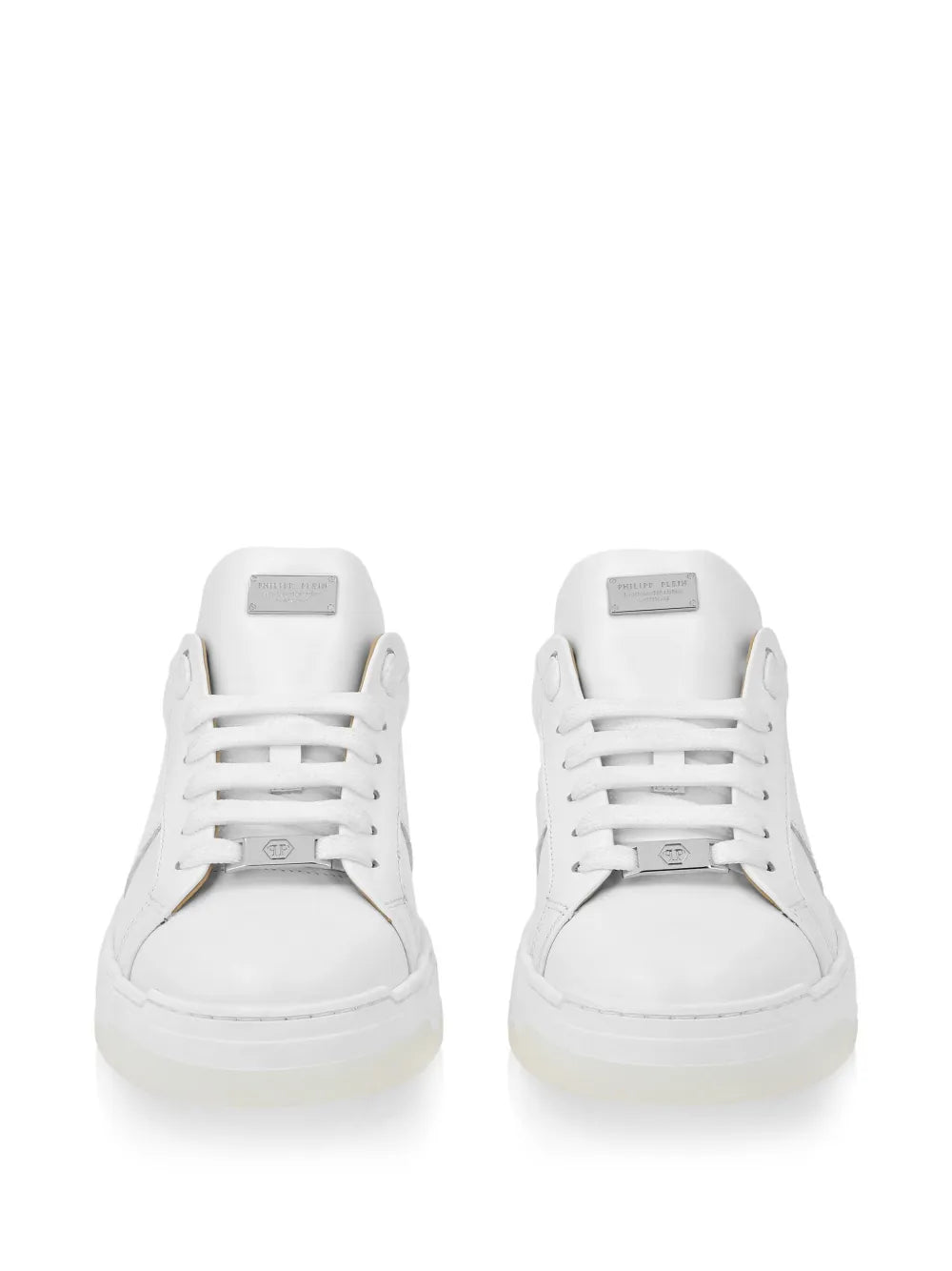 Philipp Plein Monogram Leather Sneakers