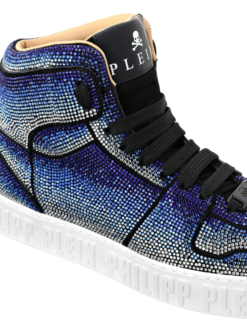 Philipp Plein Suede High-Top Sneakers
