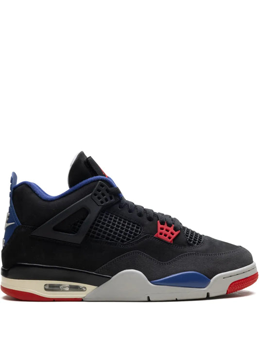 Air Jordan 4 Rare Air - Black/Fire Red/Deep Royal Blue/Dark Smoke Grey/Tech Grey Sneakers