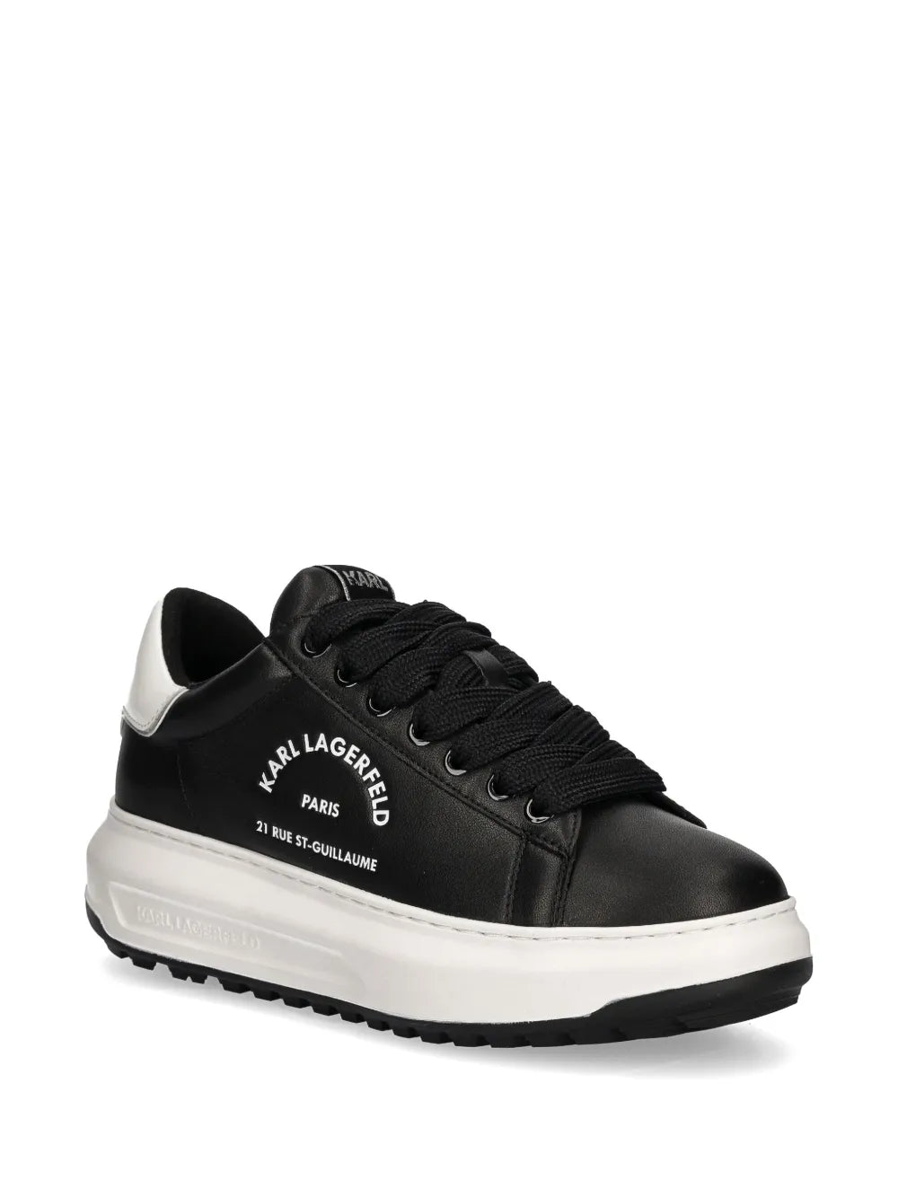 Karl Lagerfeld Kapri Maison Karl Leather Sneakers