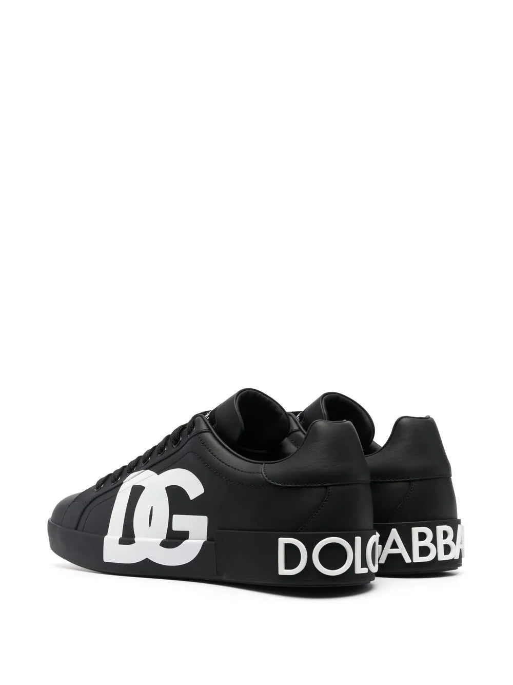 Dolce & Gabbana Portofino Logo-Print Sneakers