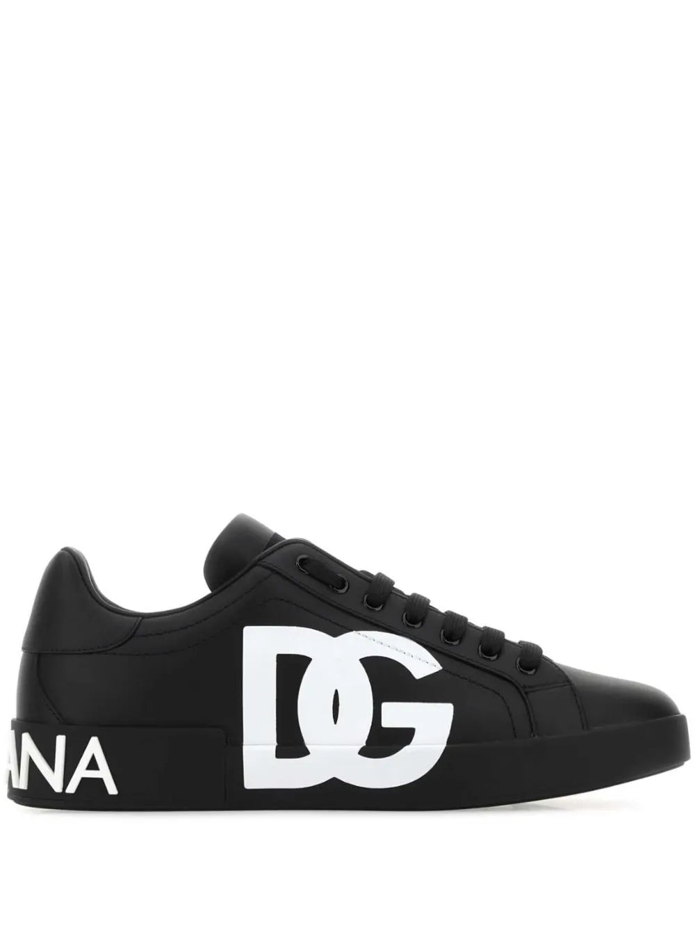 Dolce & Gabbana Portofino Logo-Print Sneakers