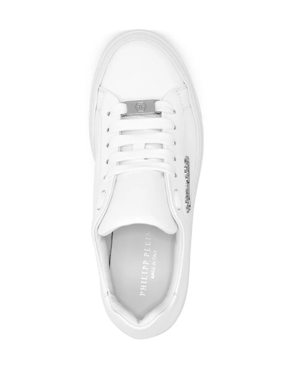 Philipp Plein Lace-Up Leather Trainers