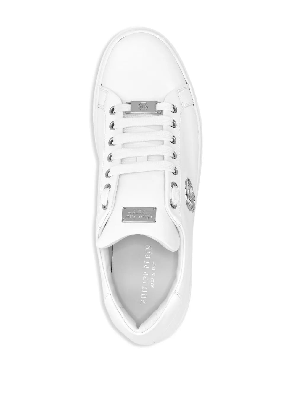 Philipp Plein Lace-Up Leather Trainers