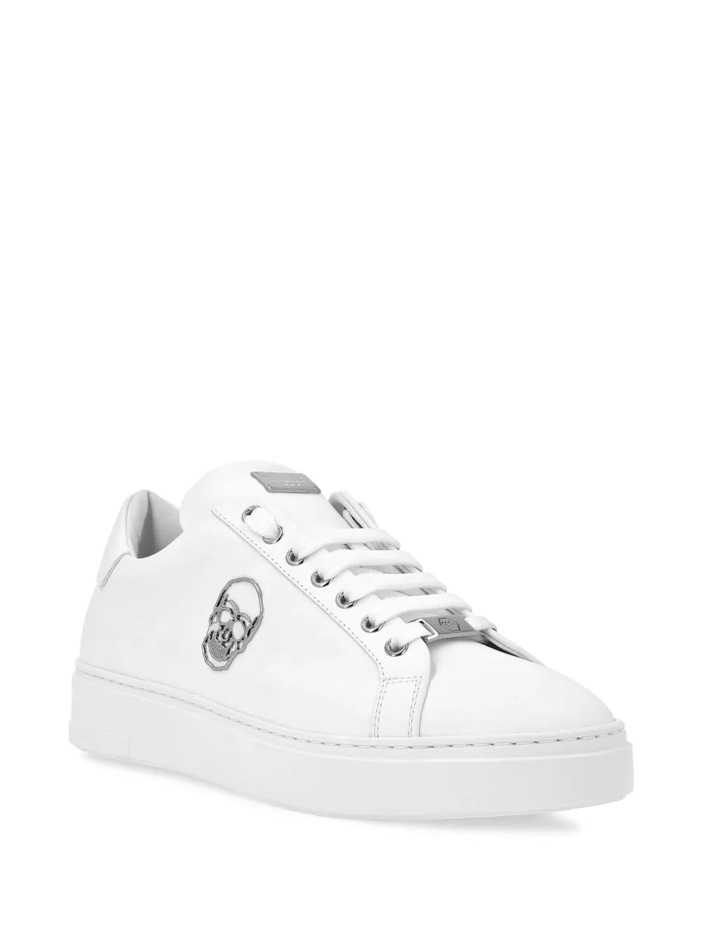 Philipp Plein Lace-Up Leather Trainers