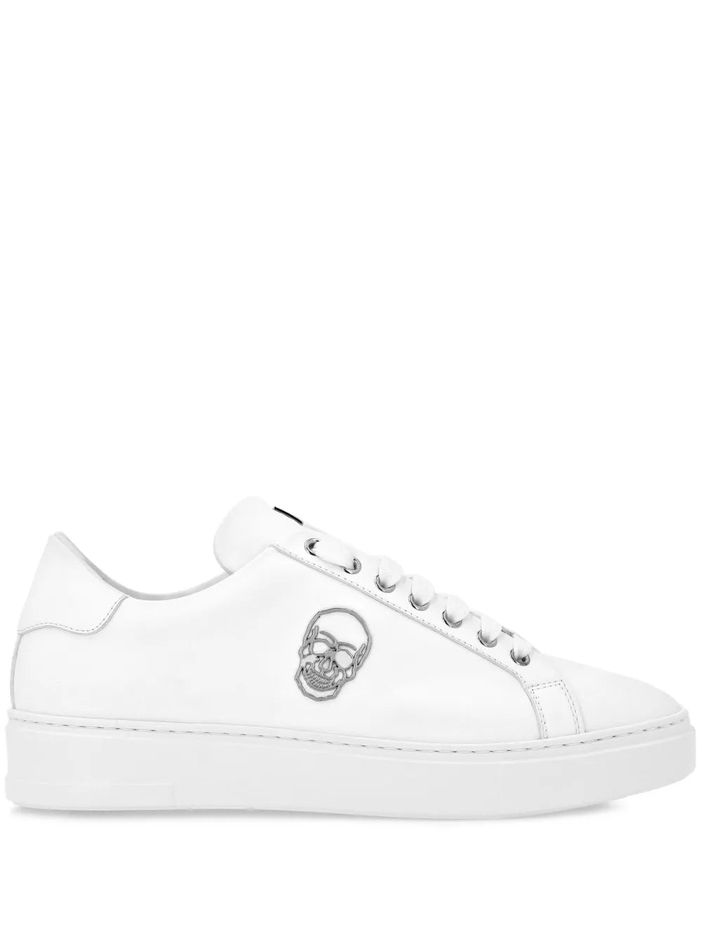 Philipp Plein Lace-Up Leather Trainers