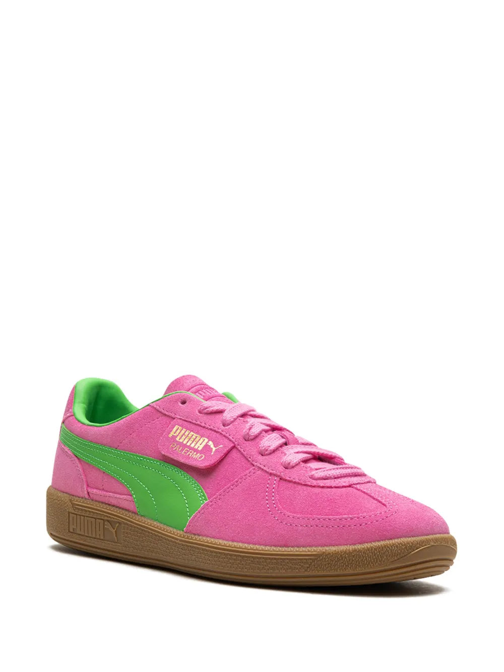 Puma Palermo Pink/Delight Green/Gum Sneakers