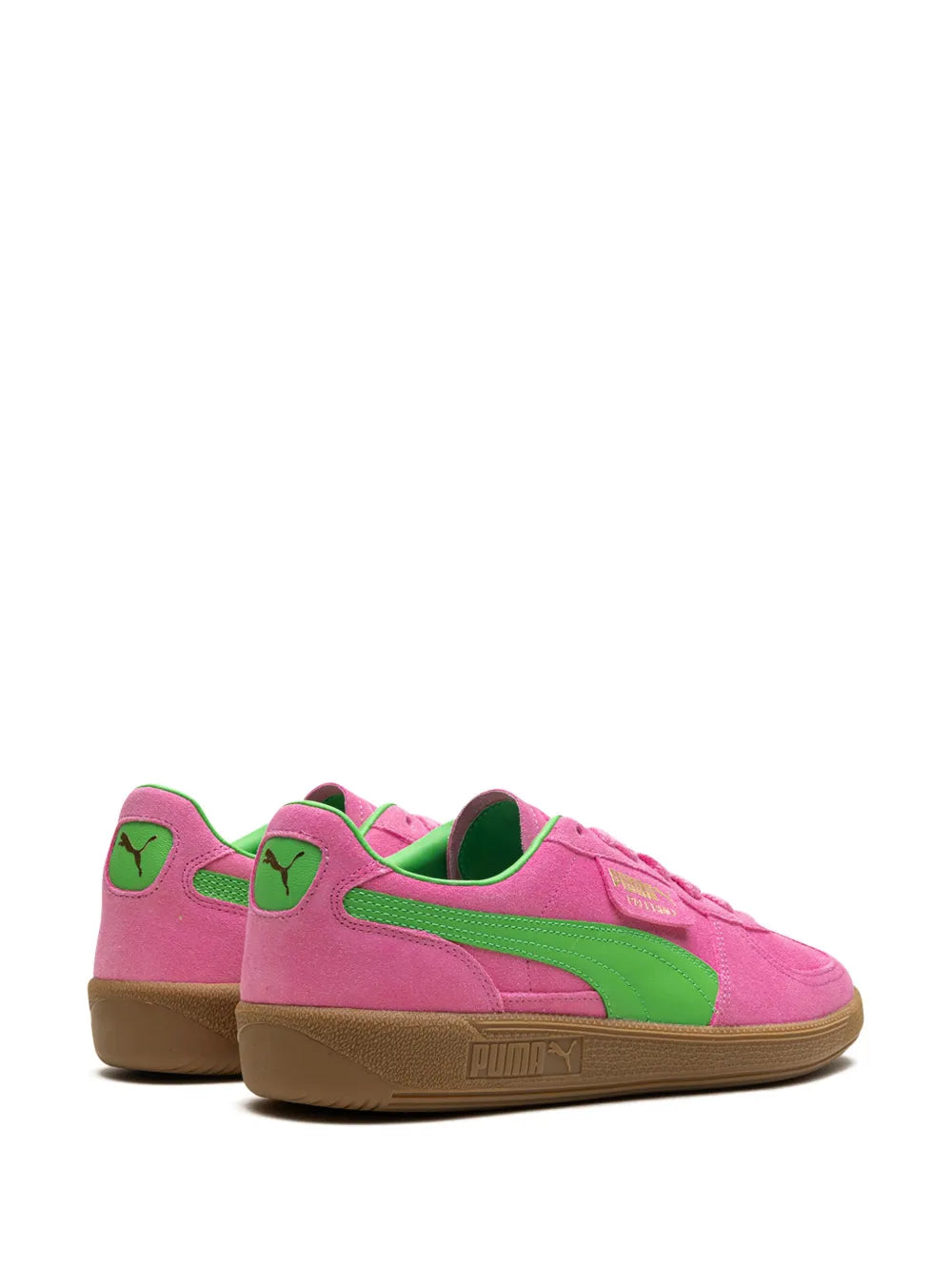 Puma Palermo Pink/Delight Green/Gum Sneakers