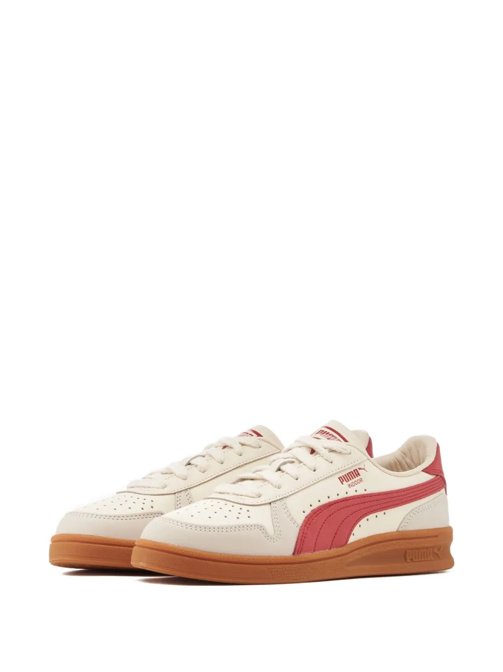 Puma Indoor Og Frosted Ivory/Club Red Sneakers