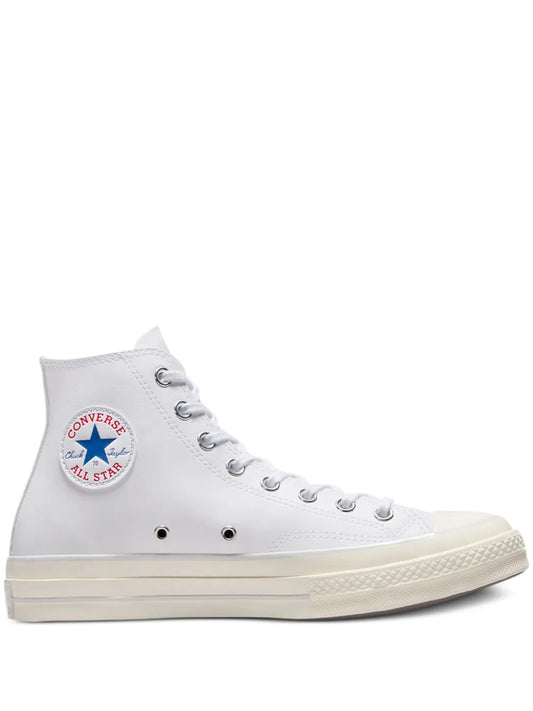 Converse Chuck 70 Leather Hi White Sneakers