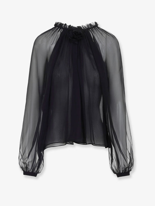 Alberta Ferretti Women Chiffon Shirt