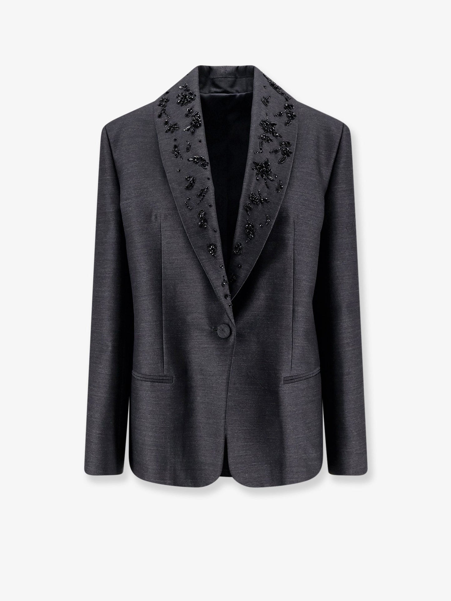 Alberta Ferretti Women Virgin Wool And Silk Blazer