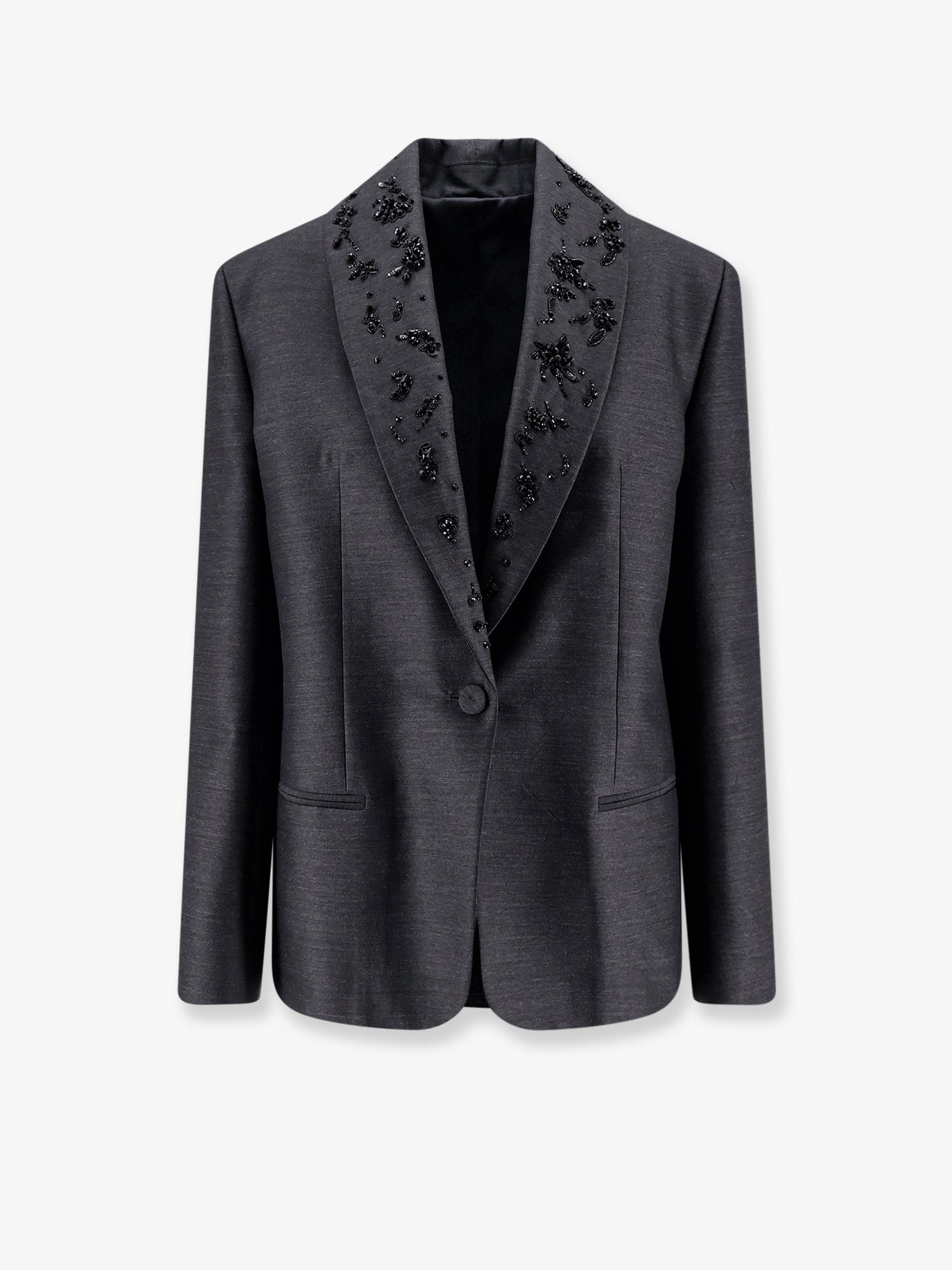 Alberta Ferretti Women Virgin Wool And Silk Blazer