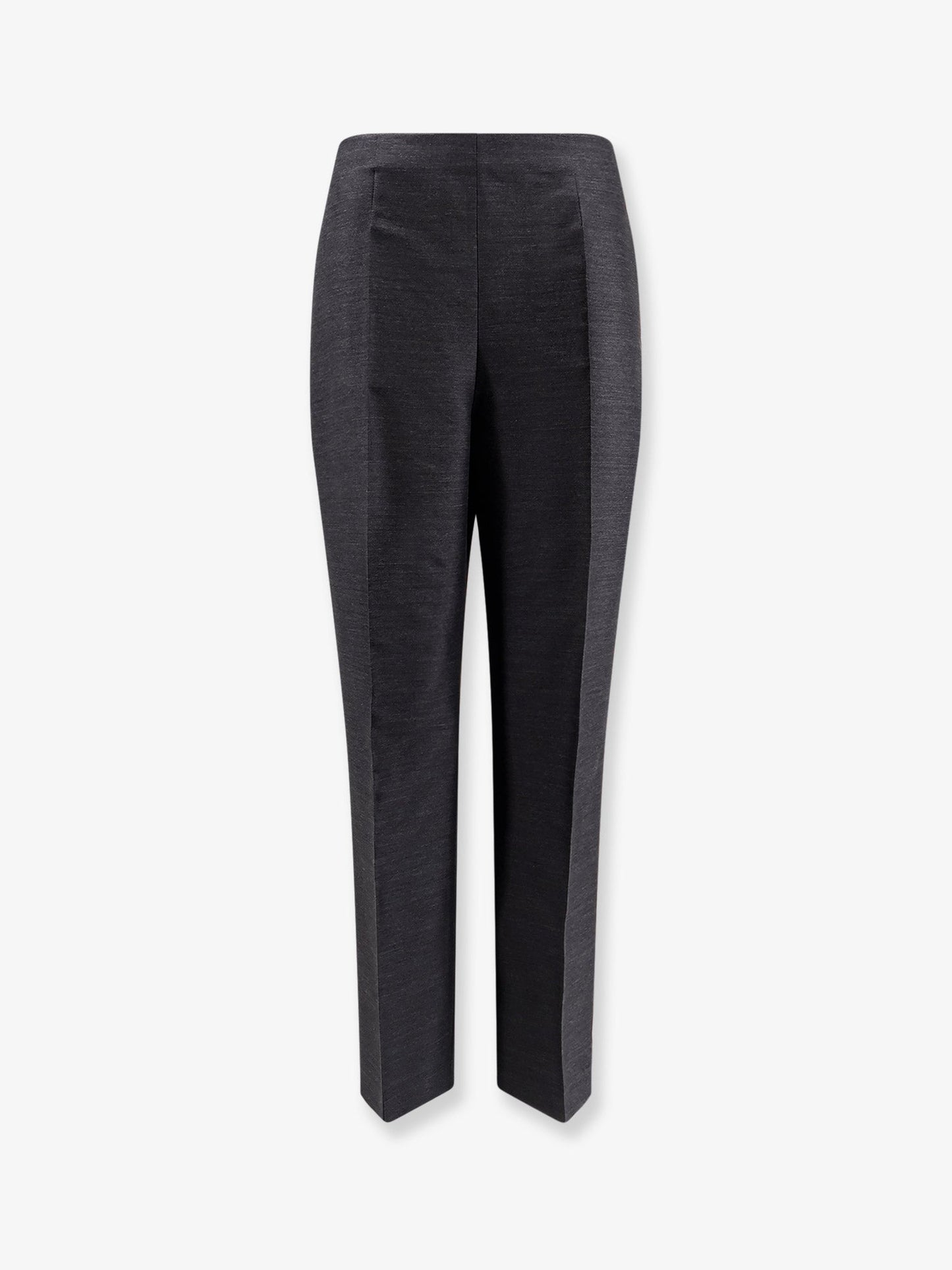 Alberta Ferretti Women Virgin Wool And Silk Trousers