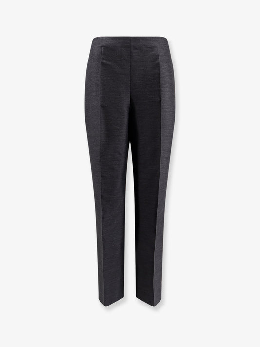 Alberta Ferretti Women Virgin Wool And Silk Trousers