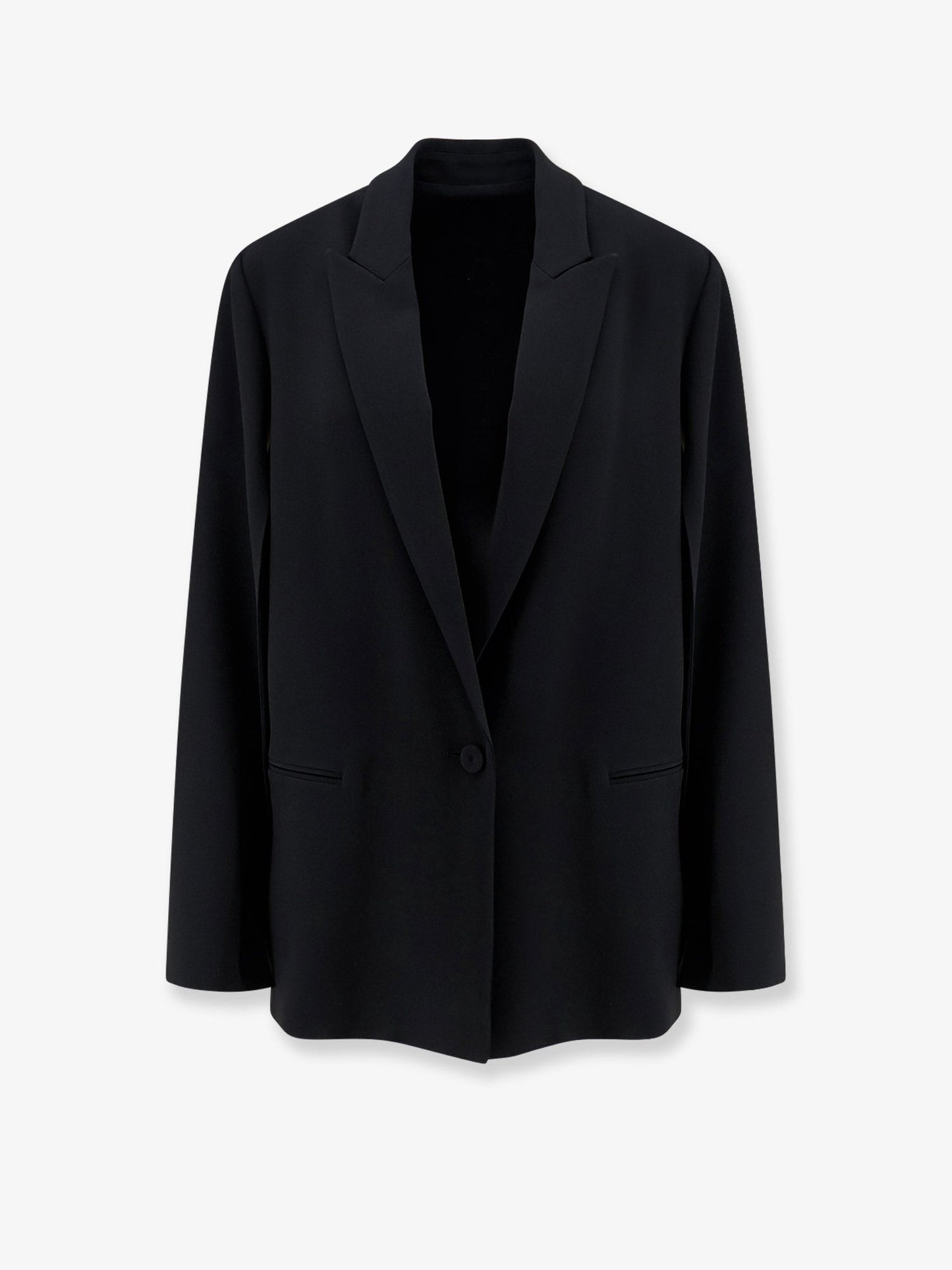 Alberta Ferretti Women Cady Blazer With Cut Out Sleeves