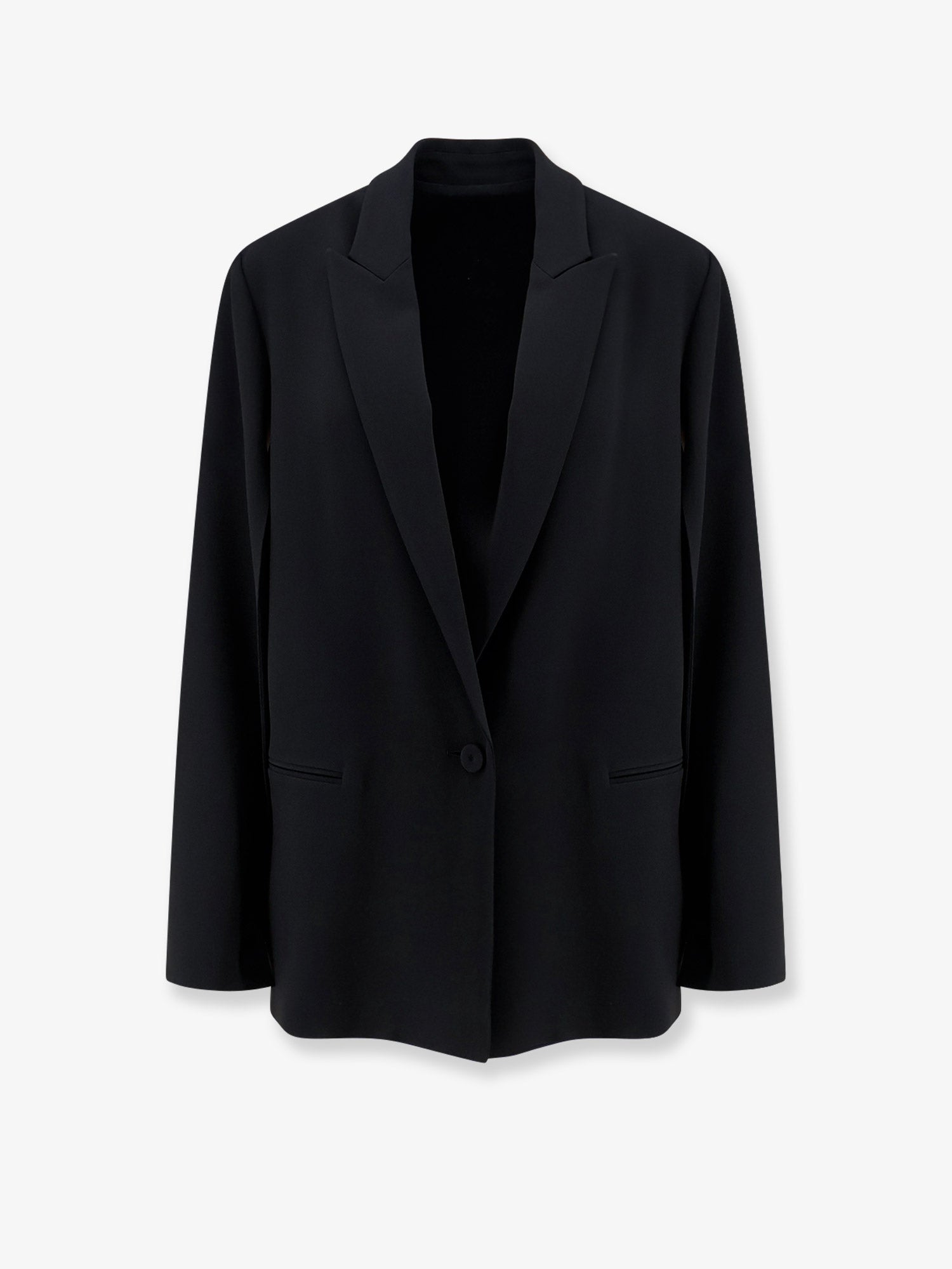 Alberta Ferretti Women Cady Blazer With Cut Out Sleeves
