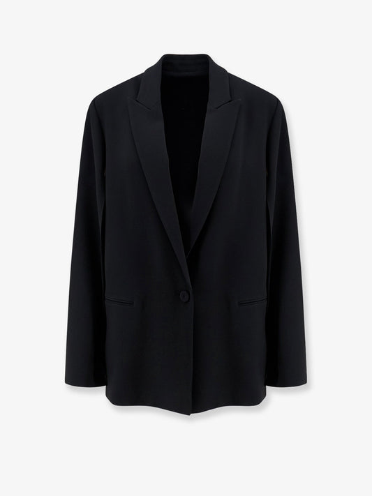 Alberta Ferretti Women Cady Blazer With Cut Out Sleeves