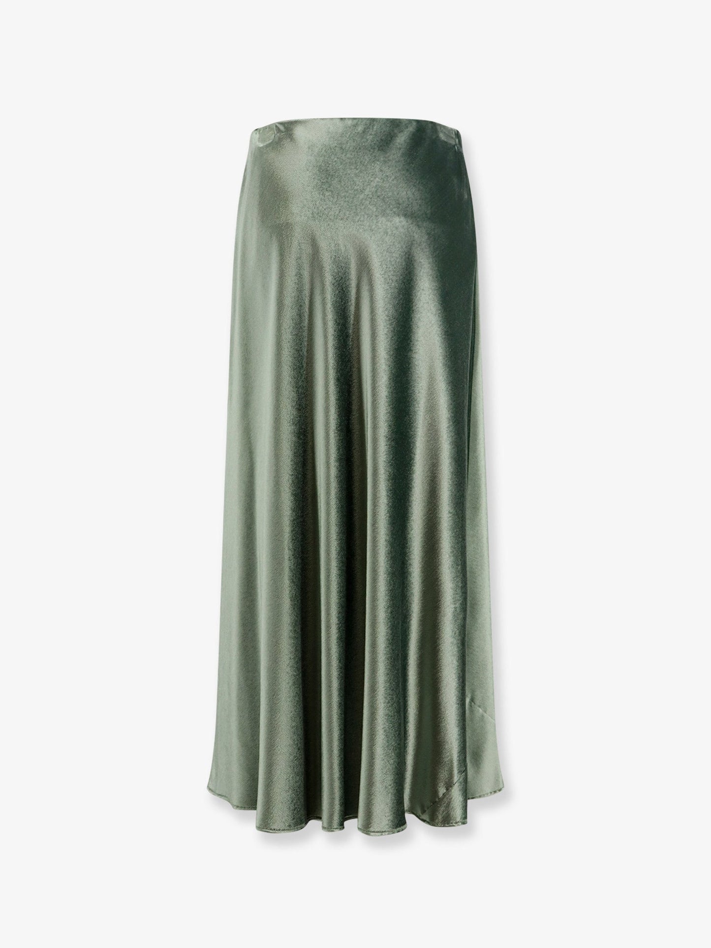 Alberta Ferretti Women Velvet Midi Skirt