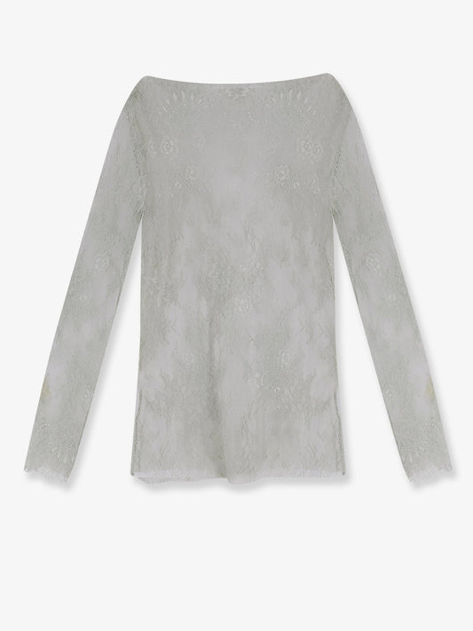 Alberta Ferretti Women Lace Shirt