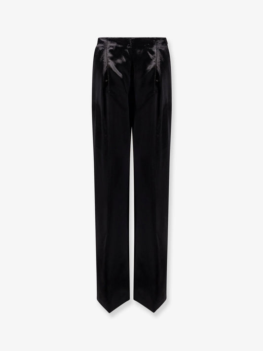 Alberta Ferretti Women Velvet Trousers