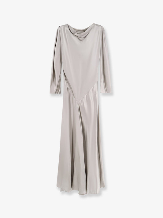 Alberta Ferretti Women Satin Long Dress