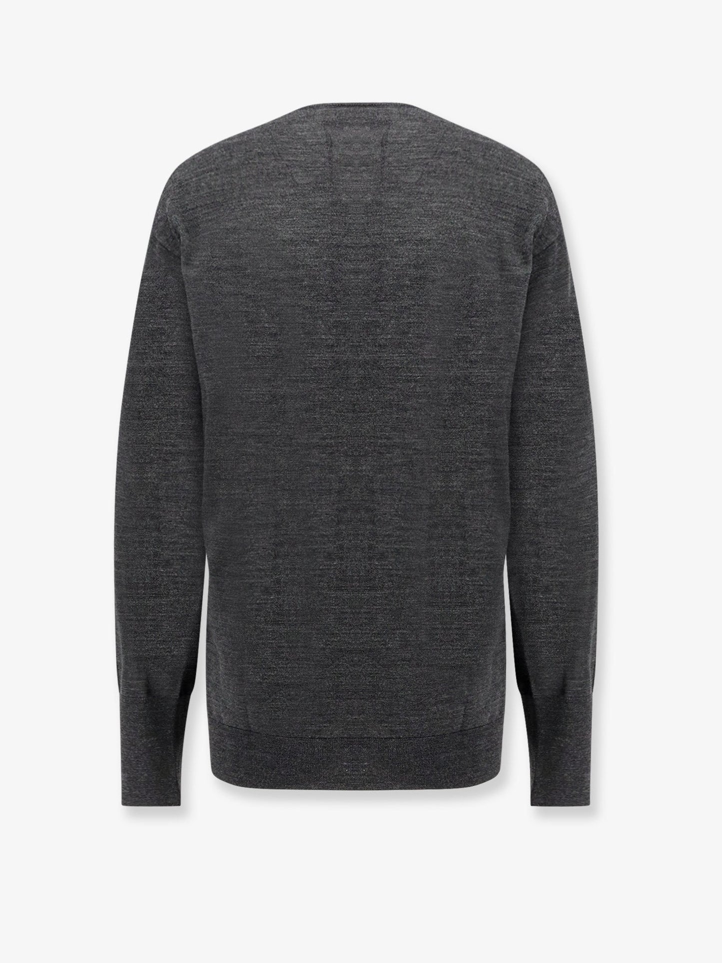 Alberta Ferretti Women Virgin Wool Sweater With Ruffles