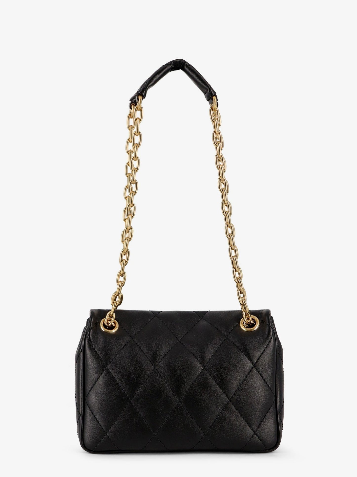 Burberry Women Strand Quilted Leather Crossbody Bag