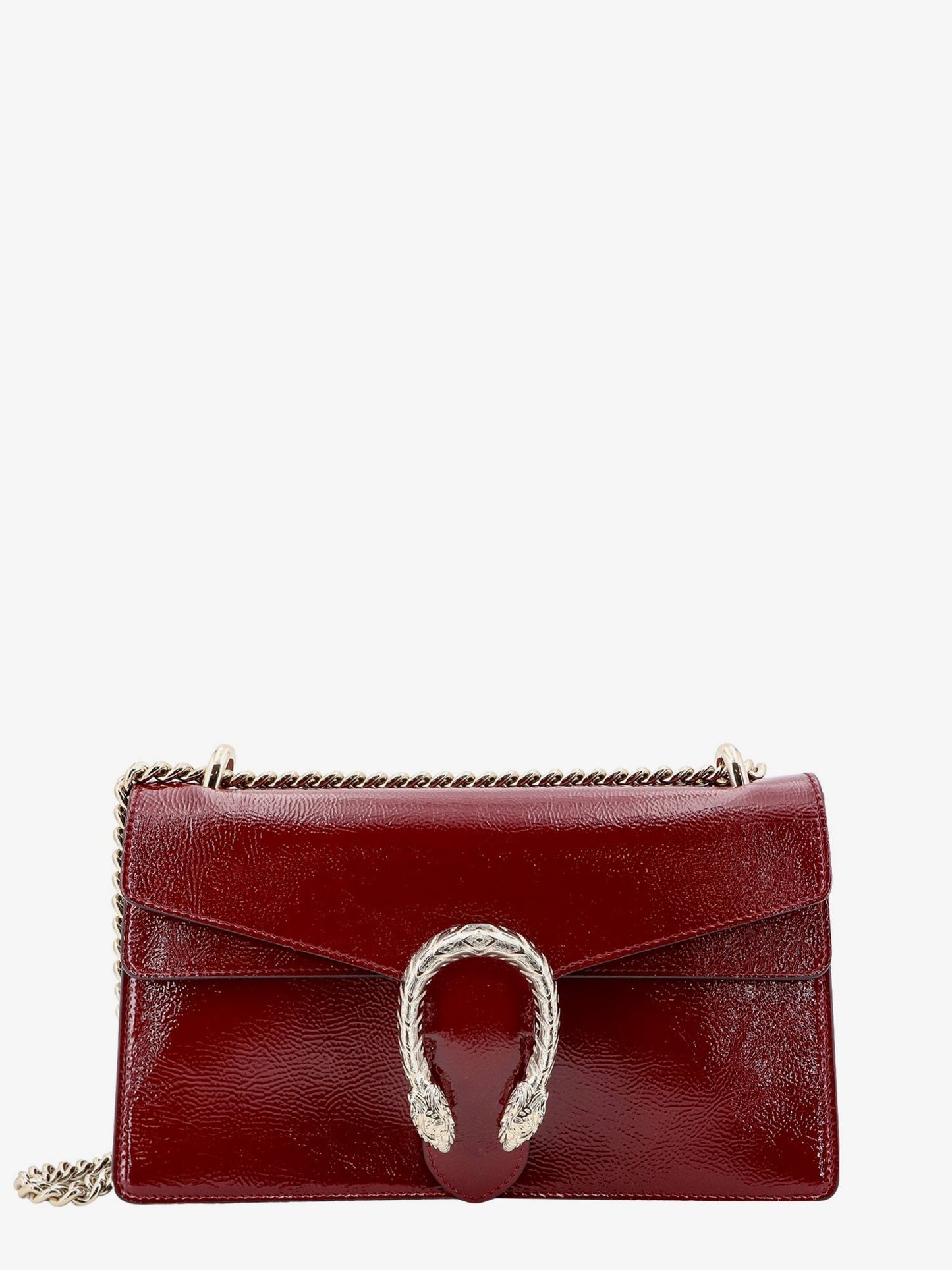 Gucci Women Dionysus Patent Leather Shoulder Bag