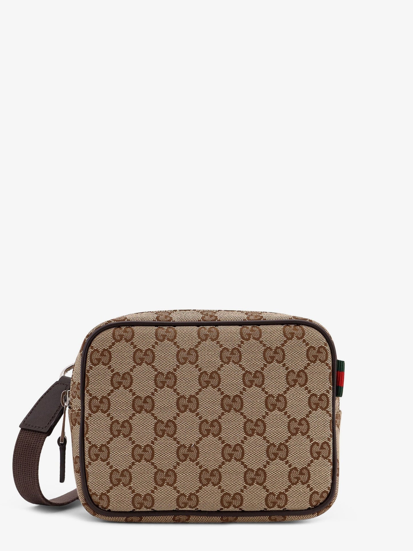 Gucci Men Gg Supreme Fabric Shoulder Bag