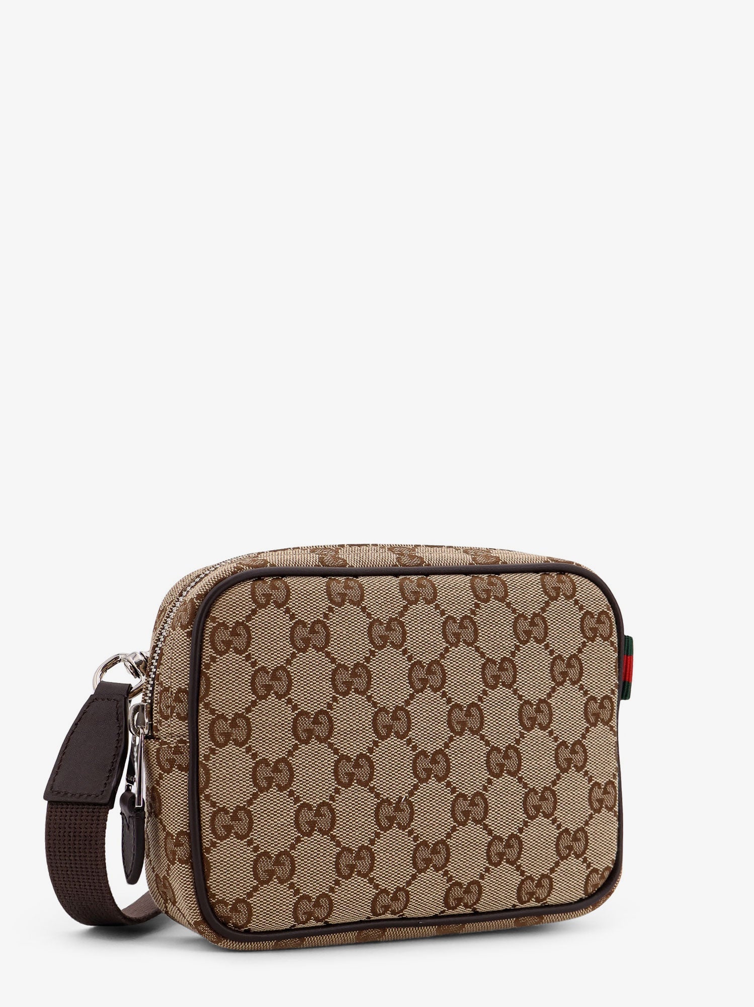 Gucci Men Gg Supreme Fabric Shoulder Bag