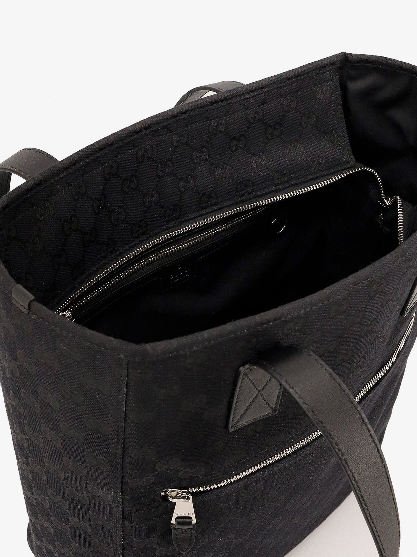 Gucci Men Gg Fabric Shopping Bag