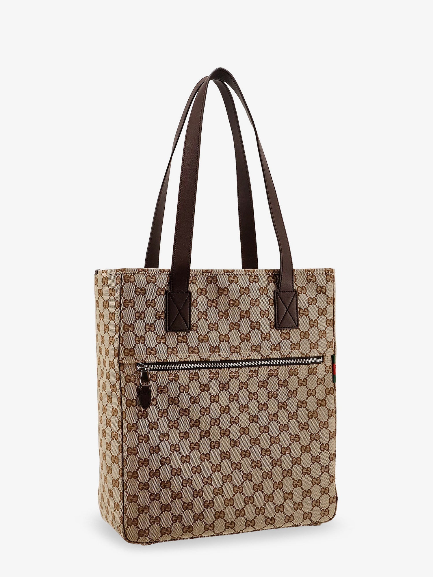 Gucci Men Gg Fabric Shopping Bag